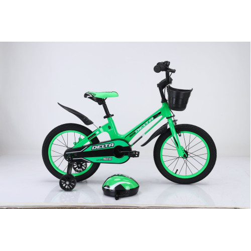 Детский велосипед Delta Prestige 18 (зеленый, 2020) облегченный